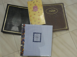 ** Lot De 4 Albums" D'occasion Pour CP Ou Photos - Alben, Binder & Blätter