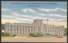 Manchester  New Hampshire - New Building For The Fire Insurance Company - Uncirculated Non Circulée - No: 82731 - Manchester