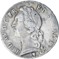 France, Louis XV, Écu De Béarn Au Bandeau, 1756, Pau, TB+, Argent - 1715-1774 Louis  XV The Well-Beloved