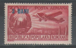 Romania 1952 - Posta Aerea 3 Bani Su 30 Lei **          (g9365) - Nuovi