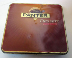 PANTER Dessert Cigars SIGARI METAL SCATOLA VUOTA ITALY - Sigarenkisten (leeg)