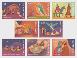 Guernsey - Postfris / MNH - Complete Set Christmas 2023 - Guernesey