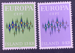 ICELAND  1972 EUROPA CEPT   MNH - Ungebraucht