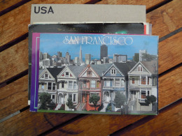 USA  San Francisco  Victorian Homes Steiner Street Used Circulé Gelopen - San Francisco