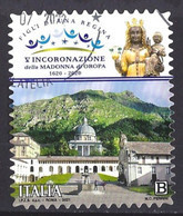 2021 Italia 4178 Incoronazione Della Madonna D'oropa "tariffa"B" Usato - 2021-...: Usados