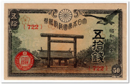 JAPAN,50 SEN,1942-44,P.59,AU - Japan