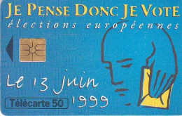 F977a  04/1999 - PARLEMENT EUROPÉEN - 50 GEM1B - 1999