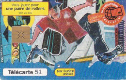 F1021a  11/1999 - MILLIARDIÈME ROLLERS - 51 GEM1B - 1999