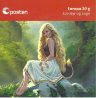 NORWAY, 2022, Booklets 216, Europa 2021, Stories And Myths,10x 1st Europe - Postzegelboekjes
