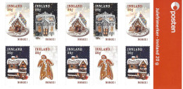 NORWAY, 2022, Booklets 219, Christmas 2022, 10x Innland - Booklets