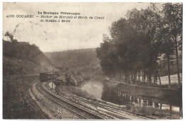 GOUAREC - Rocher Du Marquis Et Bords Du Canal De Nantes à Brest - TRAIN - Gouarec