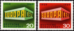 GERMANY 1969 EUROPA. Complete Set, MNH - 1969