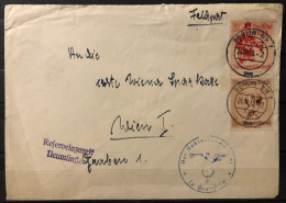 Cover With MiNr 30-31 Himmler Forgeries In Pair. Read Description (!) - Vervalsingen En Oorlogspropaganda