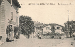 69 - LAMURE SUR AZERGUES - CAFE DE LA GARE - Lamure Sur Azergues