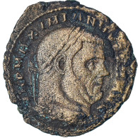 Maximien Hercule, Follis, 307, Carthage, Bronze, TTB, RIC:59 - The Tetrarchy (284 AD To 307 AD)