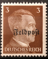 Ruhrkessel, MiNr 17z, Airmail Free Feldpost Stamp, Xx, Pickenpack BPP Seal - Feldpost 2e Guerre Mondiale