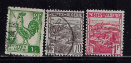 ALGERIA 1941 SCOTT #133,134,137 USED - Gebraucht