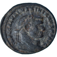 Galère, Follis, 308-309, Héraclée, Bronze, TB+, RIC:37a - La Tétrarchie (284 à 307)