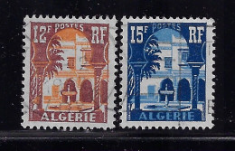 ALGERIA 1954 SCOTT #257,258  USED - Used Stamps