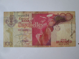 Seychelles 100 Rupees 1998 Banknote See Pictures - Seychelles