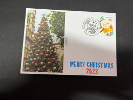 27-11-2023 (3 V 33) Christmas 2023 (new Australian Xmas Stamp) Sydney Christmas Tree (released 1-11-2023) - Christmas Island