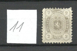 FINLAND FINNLAND 1875 Michel 12 Ayb (perf 11) (*) Mint No Gum/ohne Gummi - Nuevos