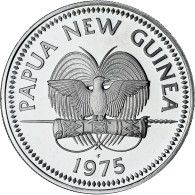 Papouasie-Nouvelle-Guinée, 5 Kina, 1975, Proof, SPL+, Argent, KM:7a - Papuasia Nuova Guinea