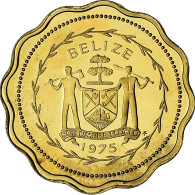 Belize, Elizabeth II, Cent, 1975, Proof, SPL+, Bronze, KM:46 - Belize