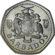 Barbade, Dollar, 1975, Proof, SPL+, Du Cupronickel, KM:14.1 - Barbados (Barbuda)