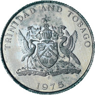 Trinité-et-Tobago, 10 Cents, 1975, Proof, SPL+, Du Cupronickel, KM:27 - Trinidad Y Tobago