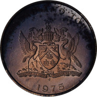 Trinité-et-Tobago, Cent, 1975, Proof, SPL+, Bronze, KM:25 - Trinidad En Tobago