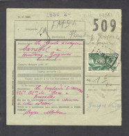 Belgium Parcel Railway Document DC1985 Bulletin  D’Expedition With Parcel Stamps (509) - Dokumente & Fragmente