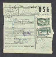 Belgium Parcel Railway Document DC1985 Bulletin  D’Expedition With Parcel Stamps (056) - Documents & Fragments