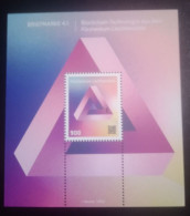 2022 Liechtenstein Blockchain Crypto Souvenir Sheet MNH - Neufs