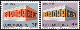 LUXEMBOURG / LUXEMBURG 1969 EUROPA. Complete Set, MNH - 1969