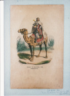 Photographie Argentique Reproduction D'une Gravure Aquarellée "Régiment Des Dromadaires 1798 Armée D'Egypte" - Guerre, Militaire