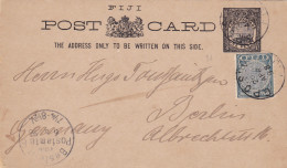 1898: Fiji To Berlin - Post Card - Fiji (1970-...)