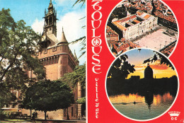 FRANCE - Toulouse - Le Donjon Du Capitole - La Place Du Capitale - Le Dôme De La Grave - Carte Postale - Toulouse