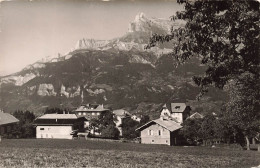 FRANCE - Combloux (Haute Savoie) - Le Centre De Basseville Et Les Aiguilles De Warens - Carte Postale - Combloux