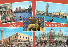 ITALIE - Venise - Lion De Venise - Palais Des Doges - La Basilique Saint Marc - Carte Postale Récente - Venezia (Venice)