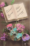 FLEURS - Un Bouquet De Fleurs - Gracieux Message Donne Espoir Et Courage - Colorisé - Carte Postale Ancienne - Bloemen