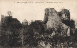 FRANCE - Blamont - Château Féodal - Un Coin Des Ruines - DD - Carte Postale Ancienne - Blamont