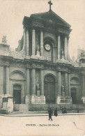 FRANCE - Paris - Eglise St Roch - Animé - Horloge - Carte Postale Ancienne - Iglesias