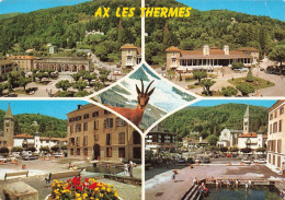 FRANCE - Ax-les-Thermes - Station Thermale - Le Couloubert - Le Casino - Le Bassin Des Ladres - Carte Postale Récente - Ax Les Thermes