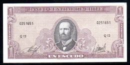 659-Chili 1 Escudo 1964 Q15 Neuf/unc - Chile