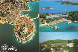 CROATIE - Rovinj - Monsena - Vue Aérienne - Carte Postale Récente - Croatia