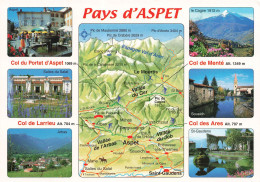 FRANCE - Pays D'Aspet - Col Du Portet D'Aspet - Col De Menté - Col De Larrieu - Col Des Ares - Carte Postale Récente - Altri & Non Classificati