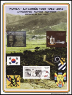 CS / HK - DUOSTAMP/MYSTAMP° - Memorial Day - 1950-1953 - Korea, De Vergeten Oorlog / La Corée, La Guerre Oubliée - Storia Postale