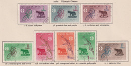 MALDIVE ISLANDS - 1960 Olympic Games Set  Used As Scan - Maldive (...-1965)