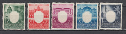 Allemagne ~ Pologne Gouvernement General  1943  N°123 / 127  Neuf X X  5 Valeurs - General Government